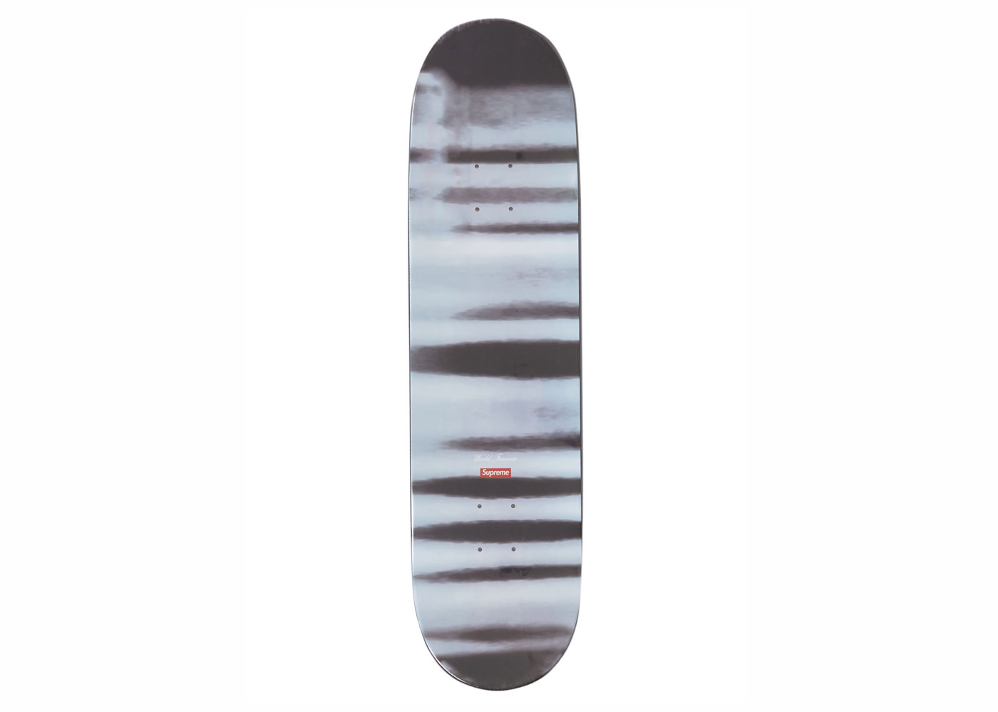 Supreme Blurred Logo Skateboard Deck Black - FW23 - MX