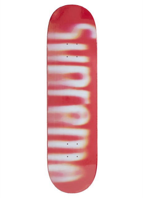 Louis Vuitton Supreme Monogram Skateboard Deck Red