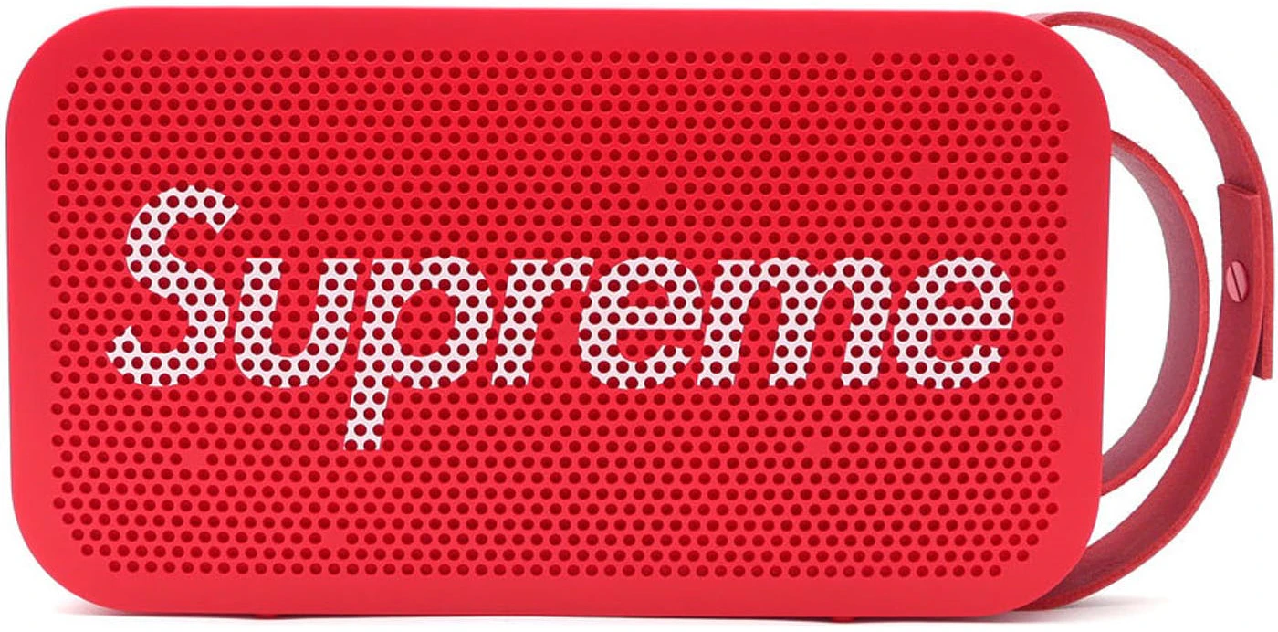 vloeistof Makkelijker maken bericht Supreme B&O Play By Bang Olufsen A2 Portable Speaker Red - FW16 - US