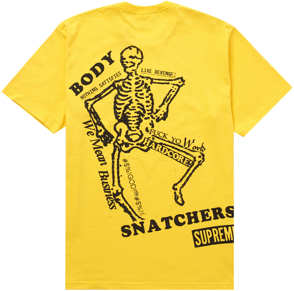 Supreme Body Snatchers T-Shirt White - Size 9 1/2
