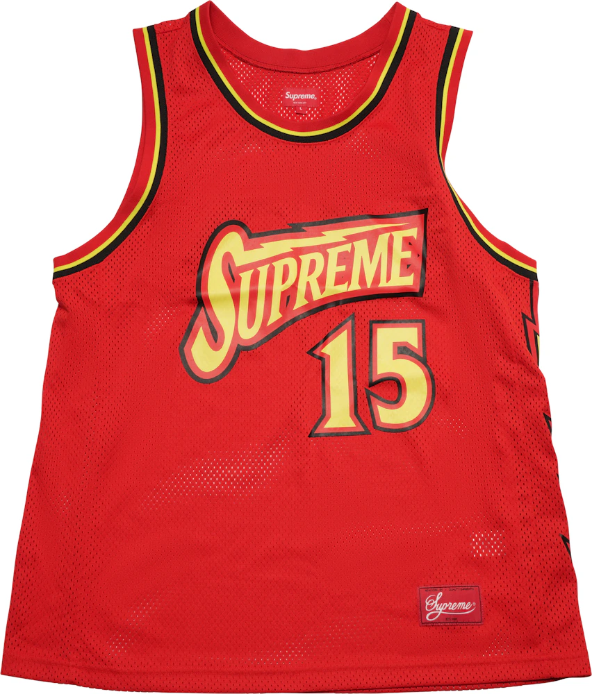 Supreme Red All Star Basketball Jersey – On The Arm