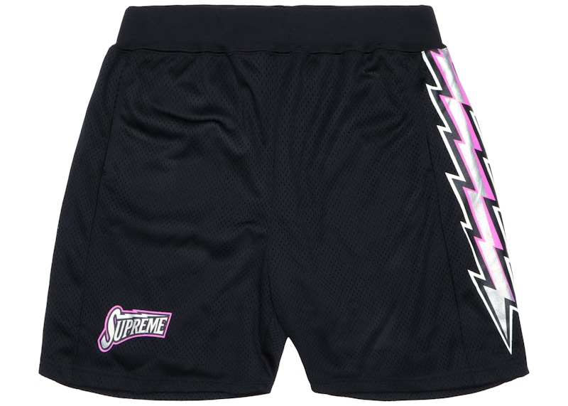 Supreme Bolt Basketball Short Black Men's - SS18 - GB