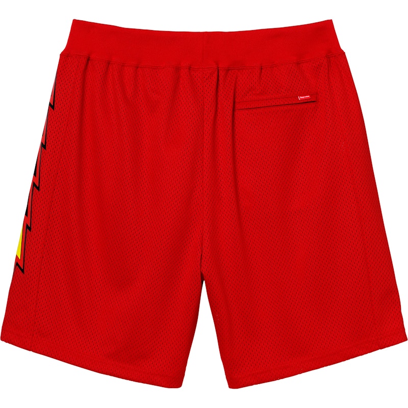 Supreme Bolt Basketball Short Red Men's - SS18 - US