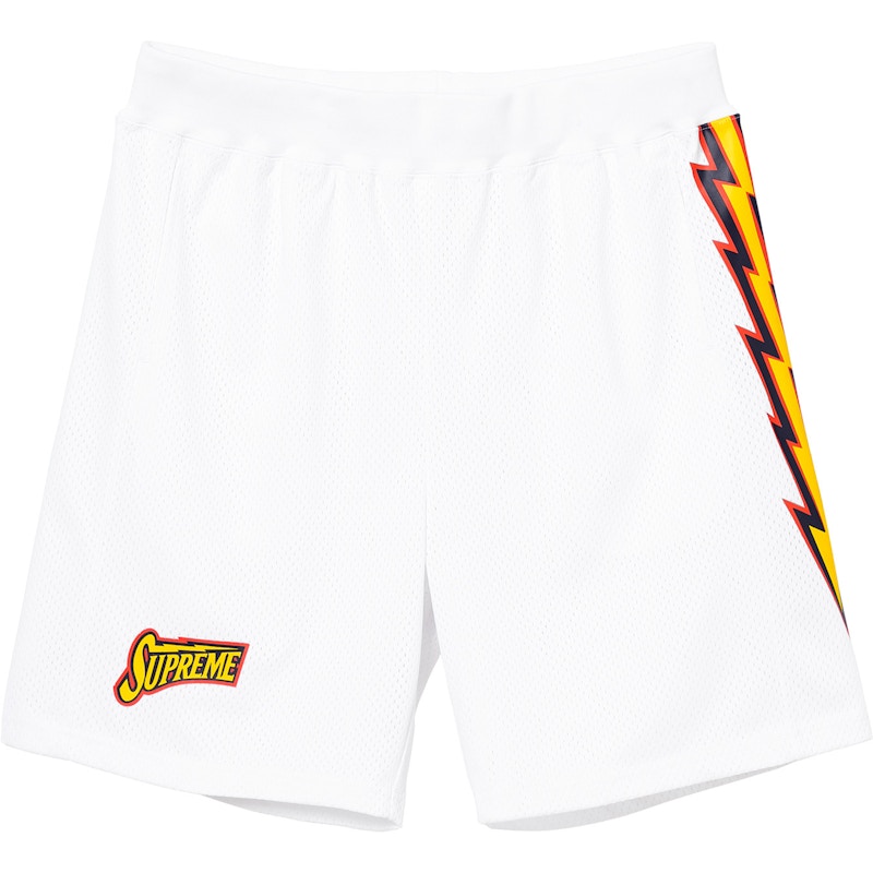 supreme lightning bolt shorts