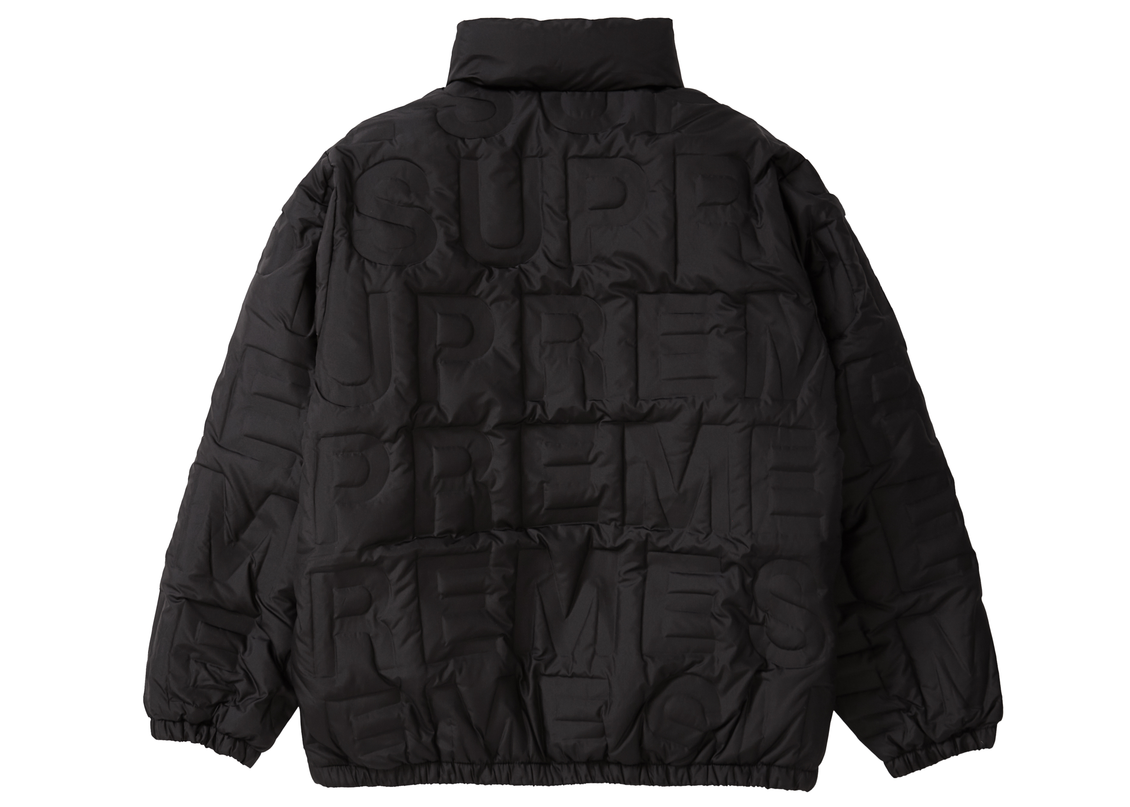 Supreme Bonded Logo Down Jacket Black メンズ - SS19 - JP