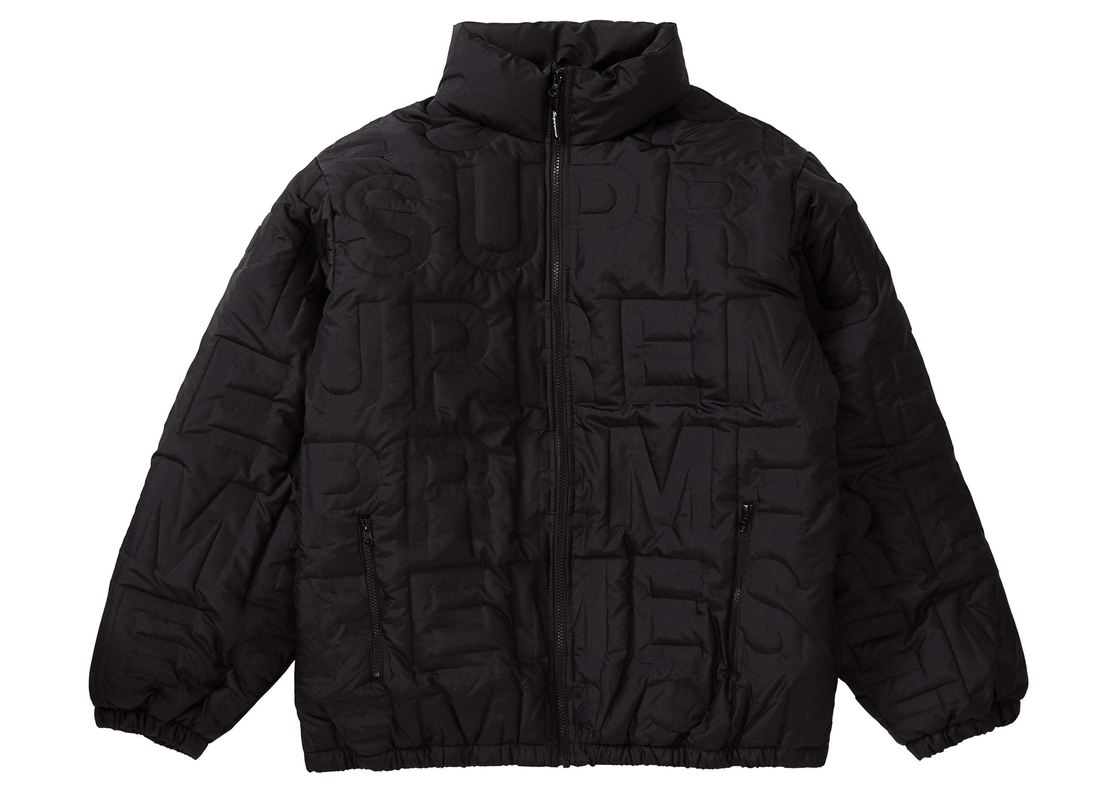 supreme bonded logo puffy jacket M