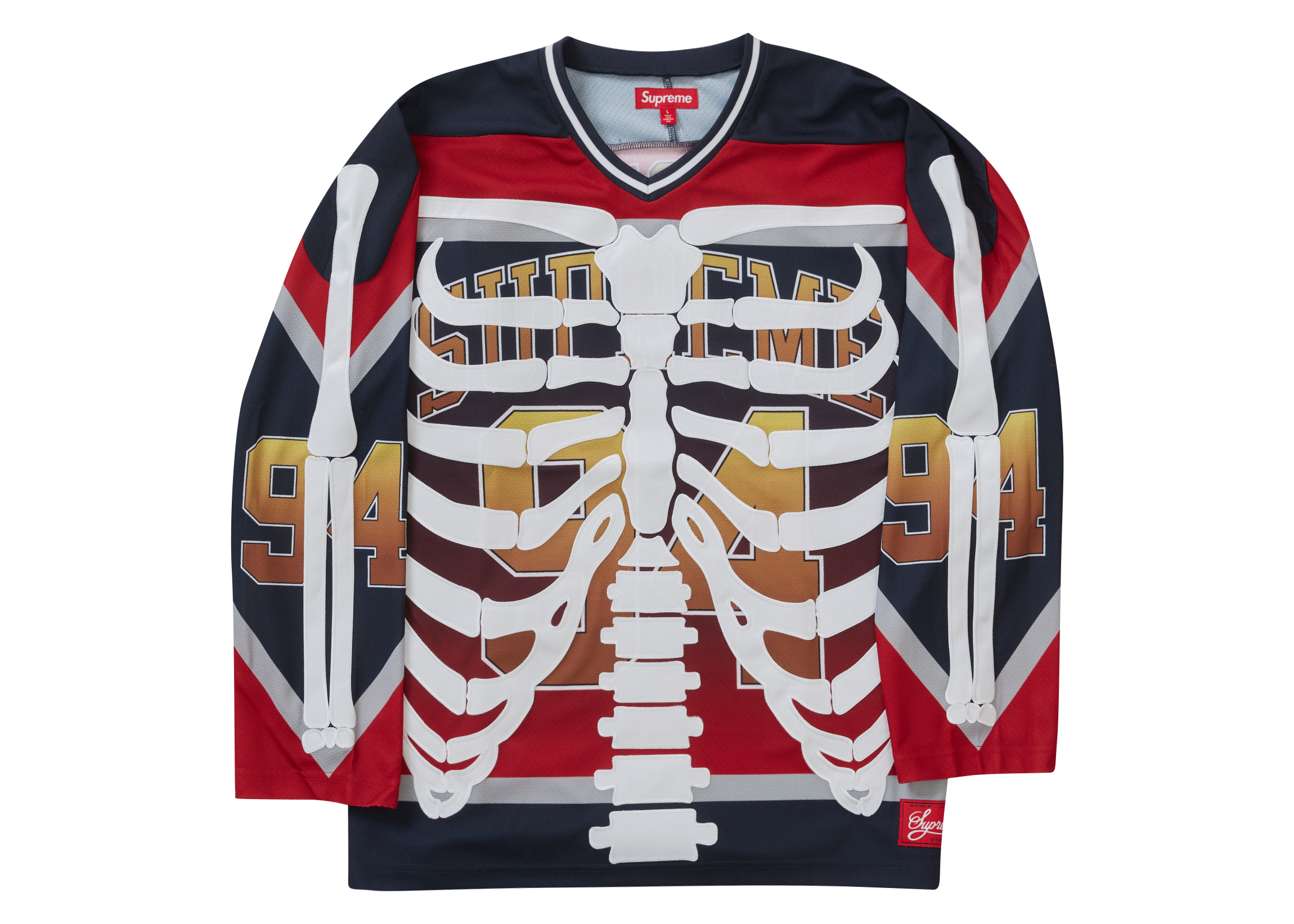 Supreme Bones Hockey Jersey Multi-