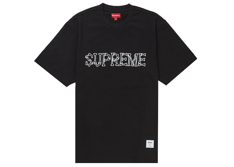 Supreme Bones S/S Top Black