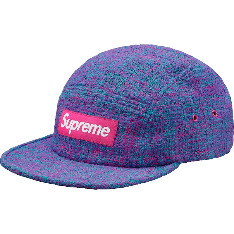 supreme boucle camp cap