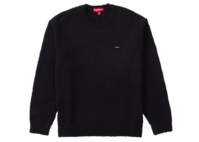 Supreme Bouclé Small Box Sweater Black