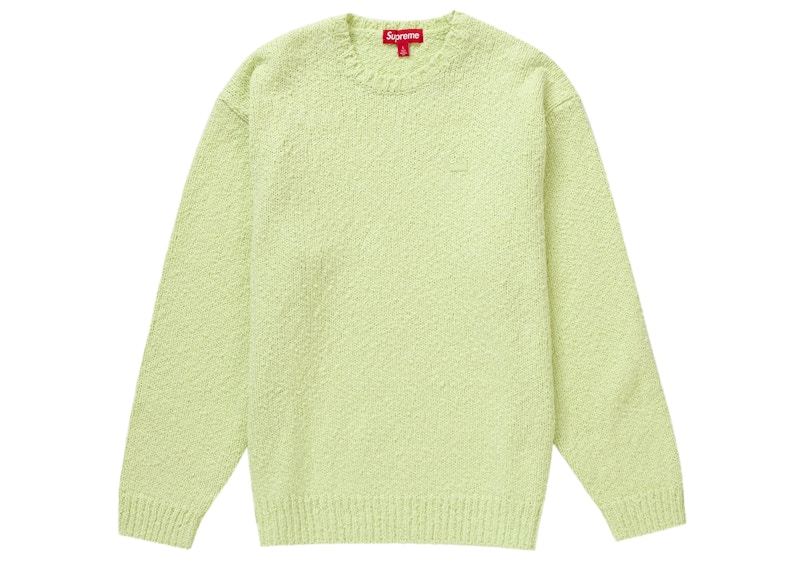 新品未着用L Supreme Boucle Small Box Sweater red