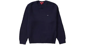 Supreme Bouclé Small Box Sweater Navy