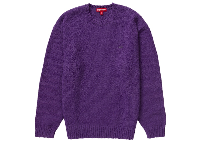 Supreme Small Box Ribbed Sweater Royal Men's - FW23 - US