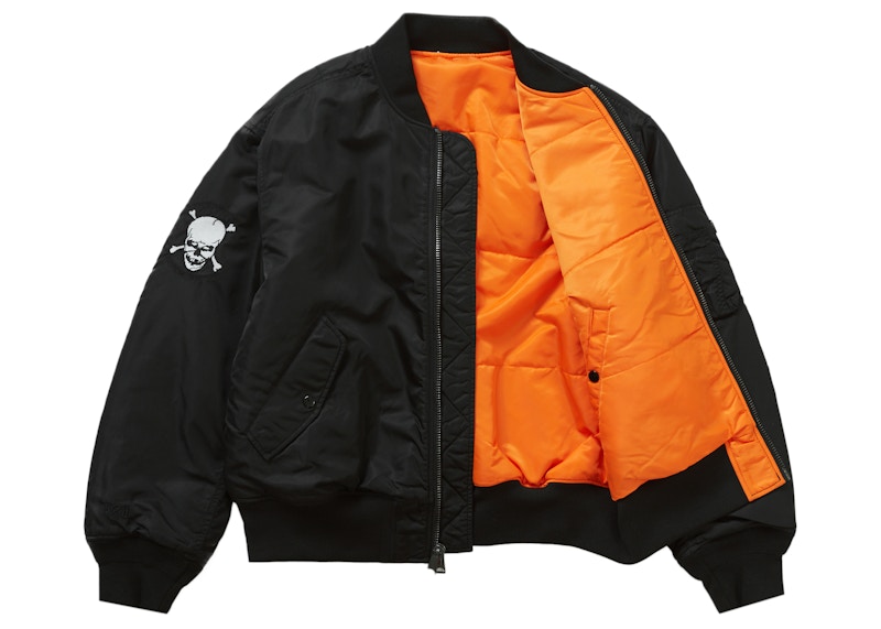 Supreme Bounty Hunter MA-1 Jacket Black Men's - FW23 - US