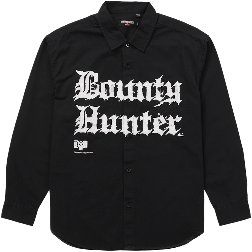 Supreme Bounty Hunter Ripstop Shirt Black Men's - FW23 - US