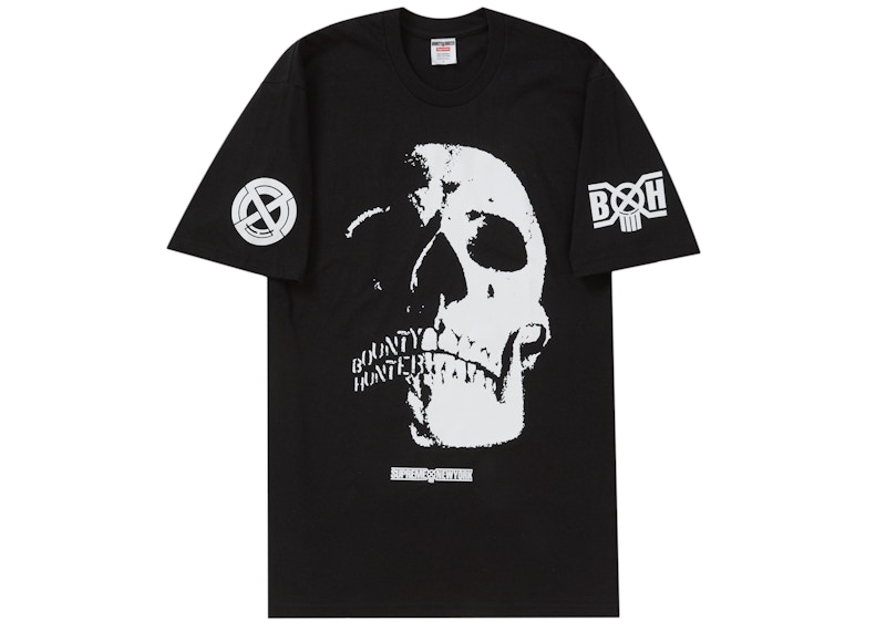 Supreme Bounty Hunter Skulls Tee Black Men's - FW23 - US