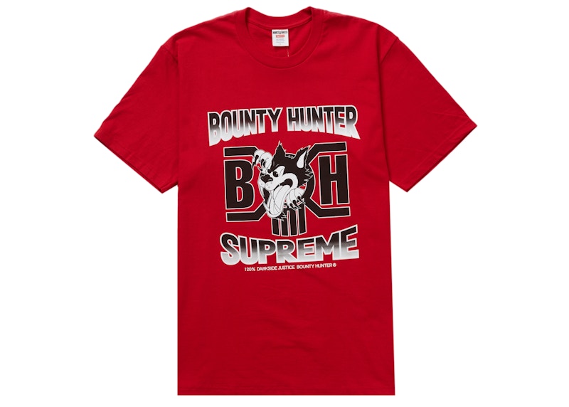 Supreme Bounty Hunter Wolf Tee Red Men's - FW23 - US