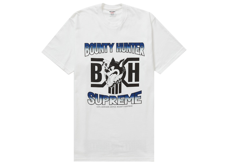 Supreme Bounty Hunter Wolf Tee White Men's - FW23 - US