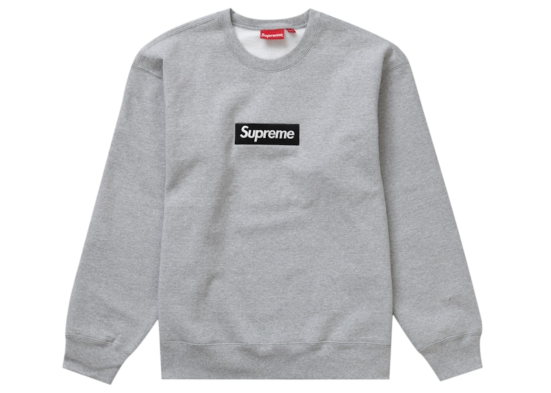 Supreme Box Logo Crewneck (FW22) Black Men's - FW22 - US