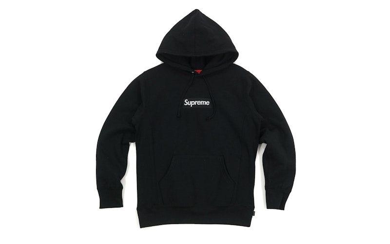 Supreme Box Logo Hooded Sweatshirt Black - FW16 Men's - US