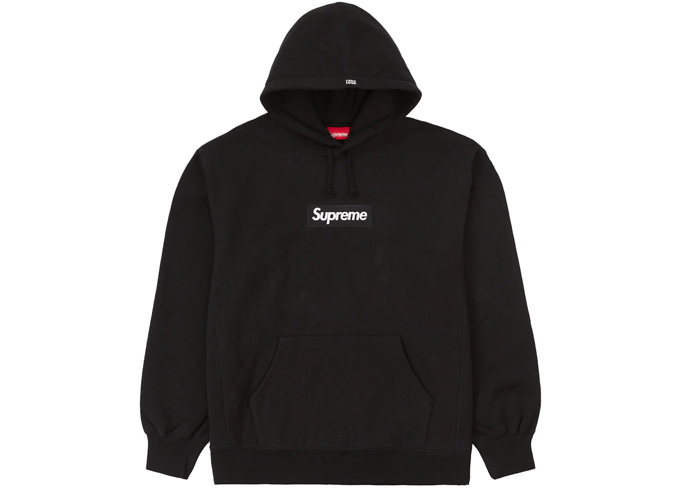 Box logo hoodie black Clearance