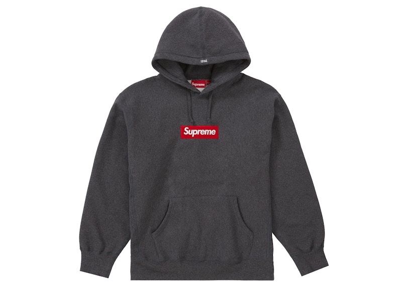 Supreme Box Logo Hooded Sweatshirt (FW21) Dark Brown Men's - FW21 - US