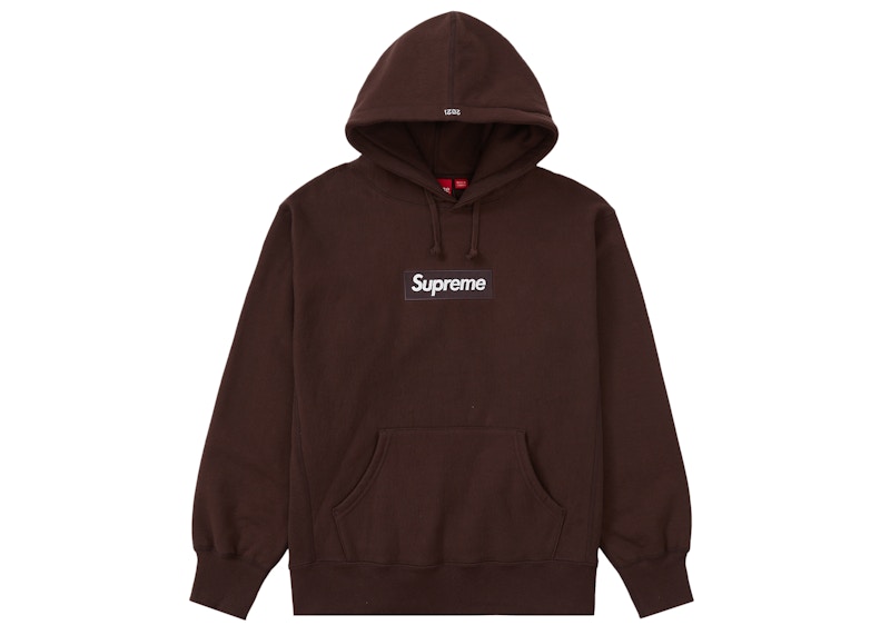 supreme Box logo パーカー ブラック-