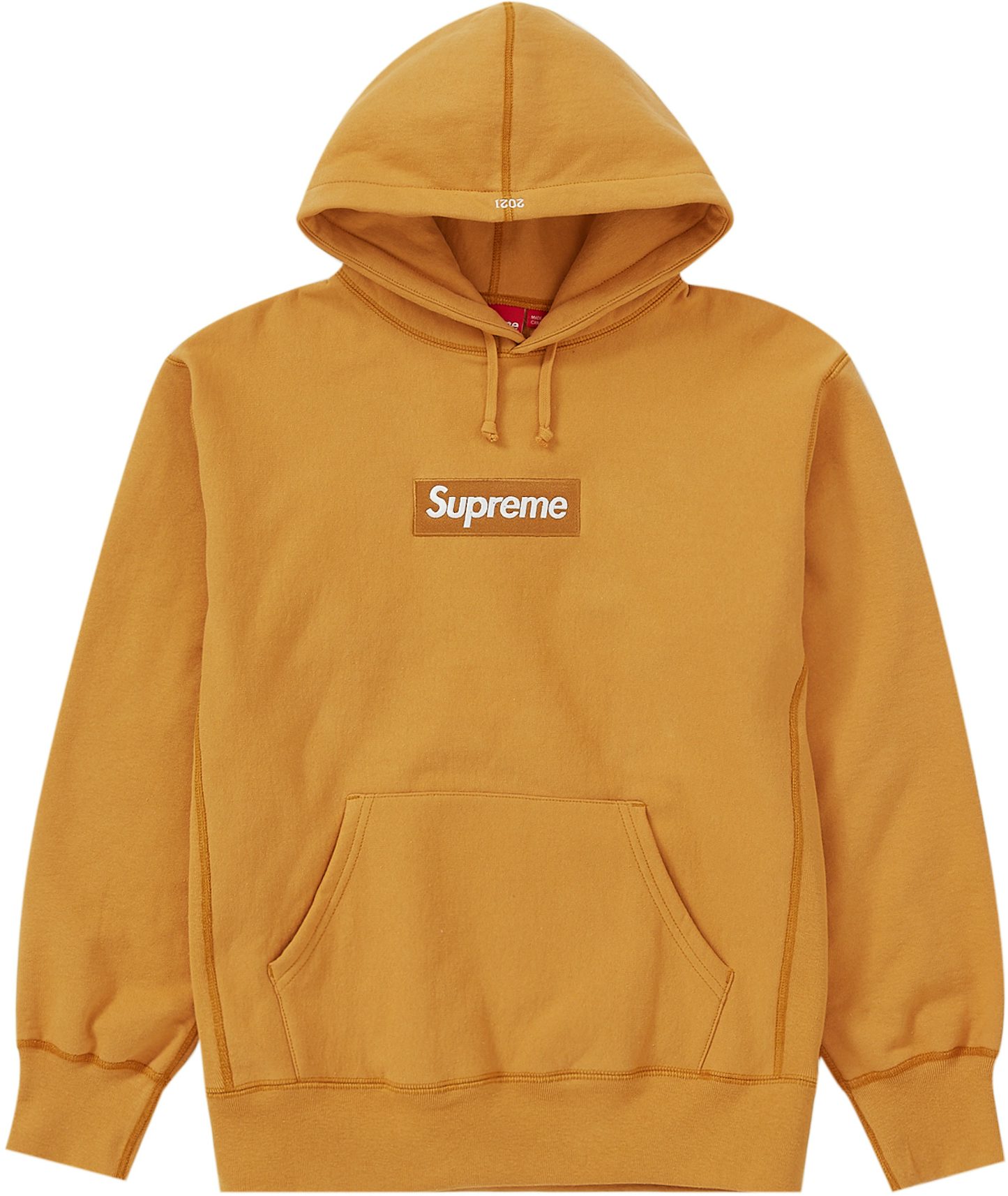Supreme Box Logo Hoodie FW 21 - Small - Washed Navy