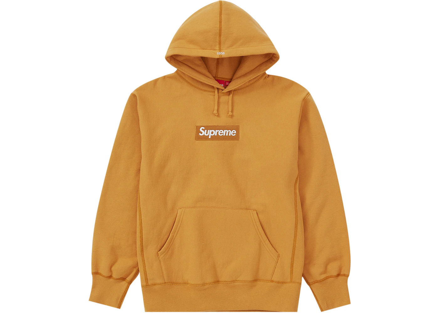 Supreme - Box Logo Hoodie - Men - Cotton - S - Orange