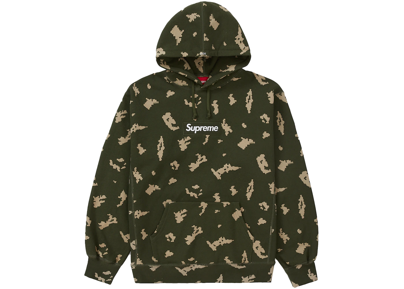 Supreme Box Logo Hooded Sweatshirt (FW21) Olive Russian Camo Herren FW21 DE Supreme Box Logo Hooded Sweatshirt (FW21) Olive Russian Camo Herren FW21 DE