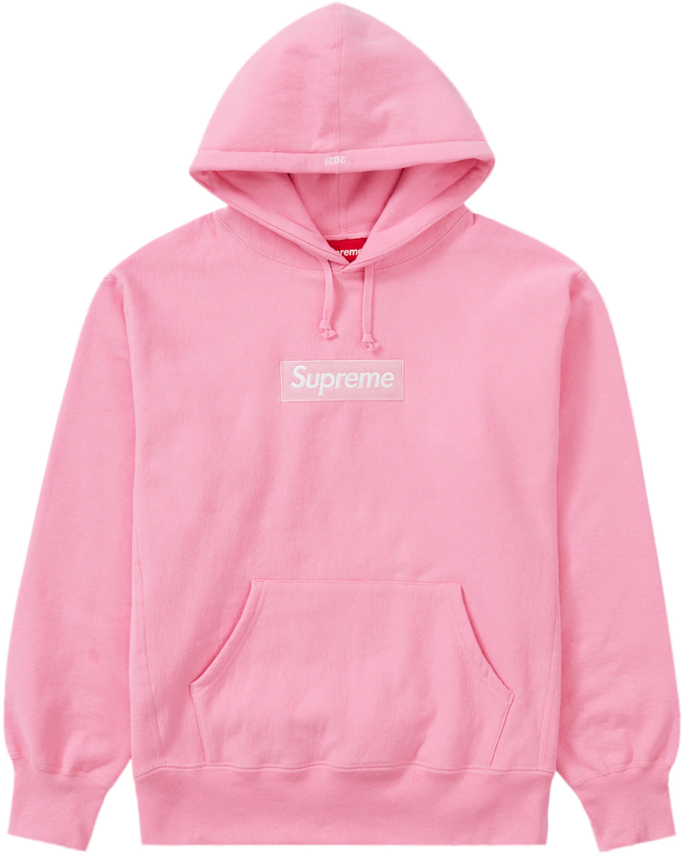 Supreme Box Logo Hooded Sweatshirt Fw21 Pink Fw21 Us