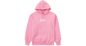 Supreme Box Logo Hooded Sweatshirt (FW21) Pink