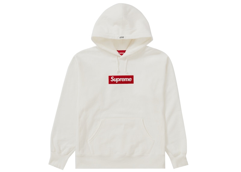 Supreme Box Logo Hooded Sweatshirt (FW21) White メンズ - FW21 - JP