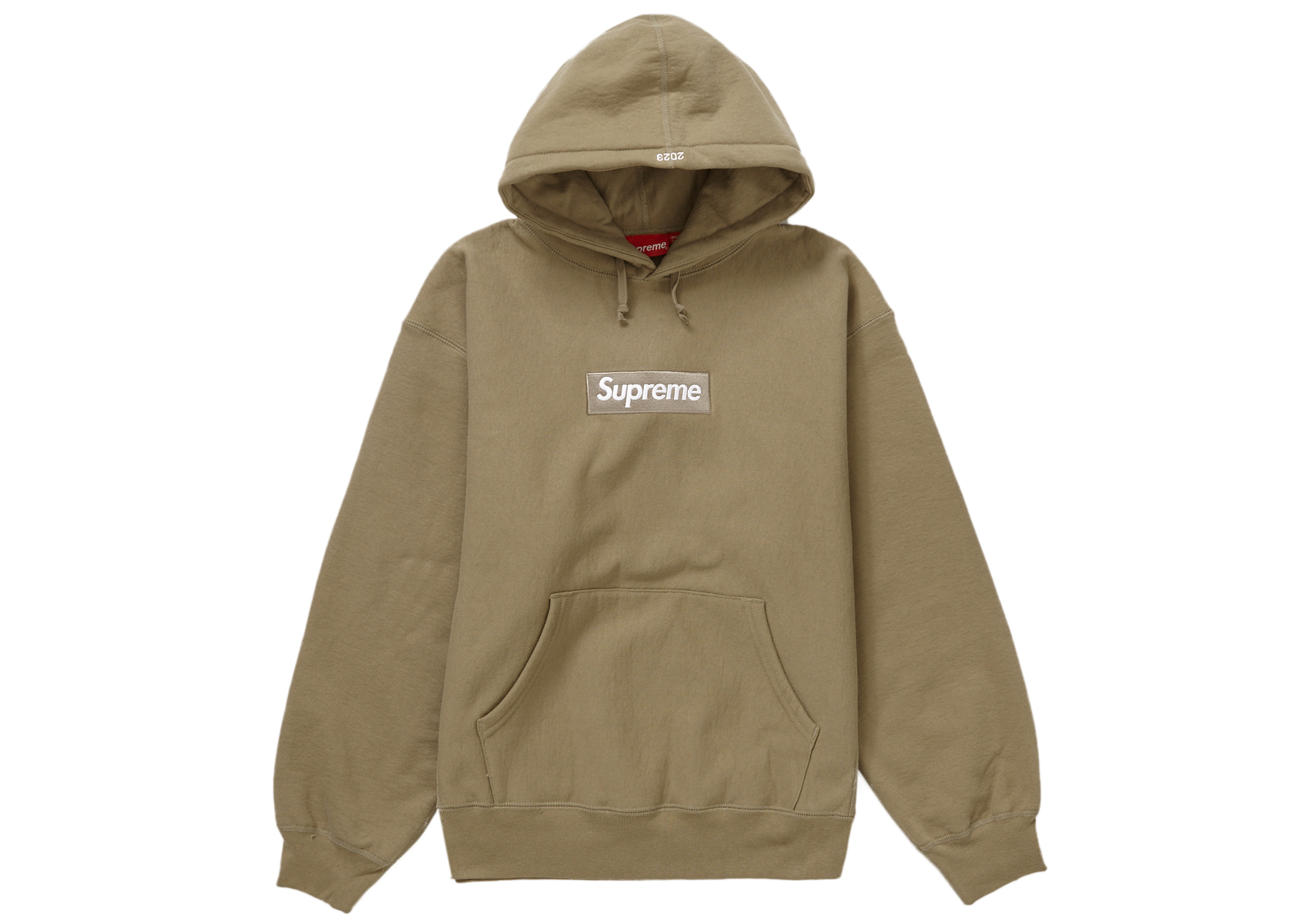Supreme Box Logo Hooded Sweatshirt (FW23) Dark Sand メンズ - FW23 - JP