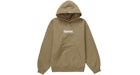 Supreme Box Logo Hooded Sweatshirt (FW23) Dark Sand