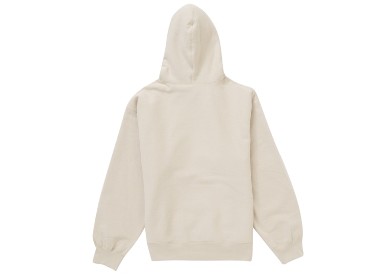 Supreme Box Logo Hooded Sweatshirt (FW24) Stone Men's - FW24 - US