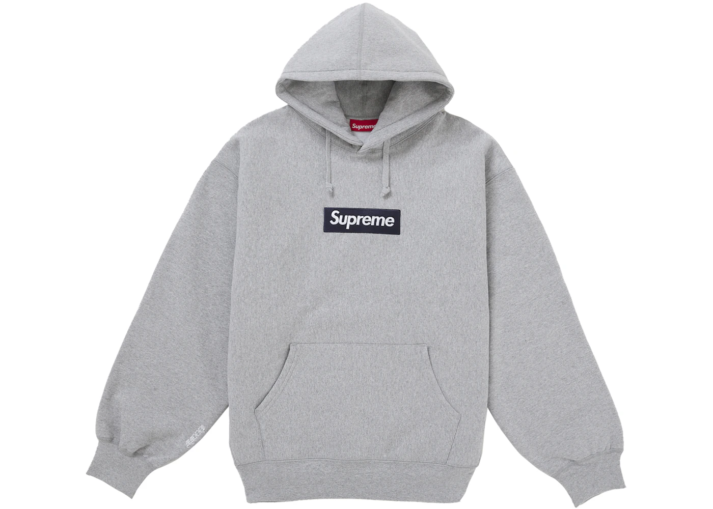 Supreme Box Logo Hooded Sweatshirt (FW25) Heather Grey