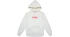 Supreme Box Logo Hooded Sweatshirt White