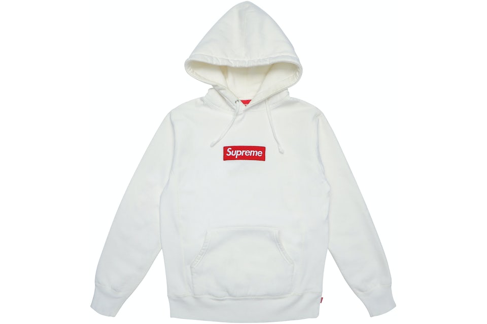 Supreme Box Logo Hooded Sweatshirt White Men's - FW16 - US