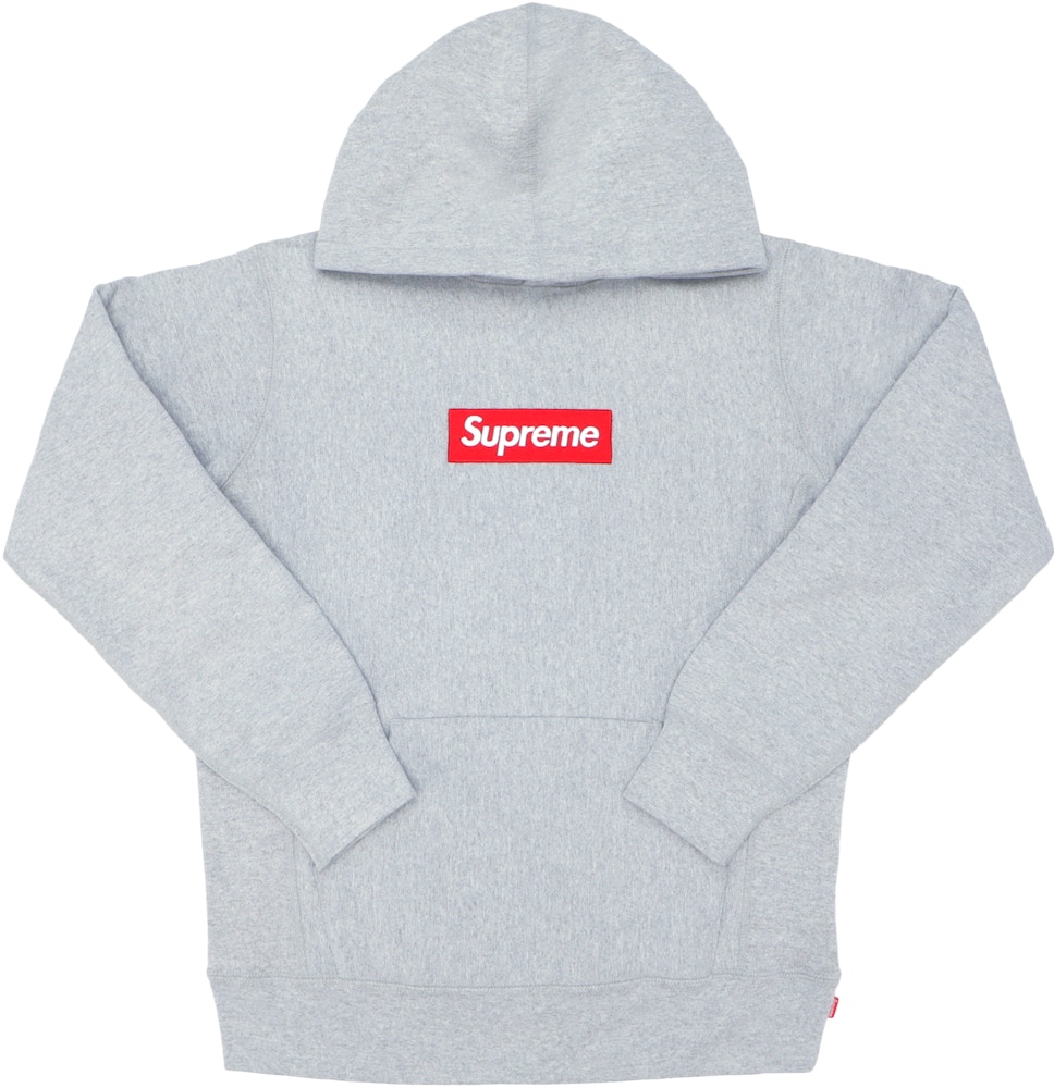Supreme Box Logo Hoodie Heather Grey Fw16 Supreme Box Logo Hoodie Heather Grey Fw16