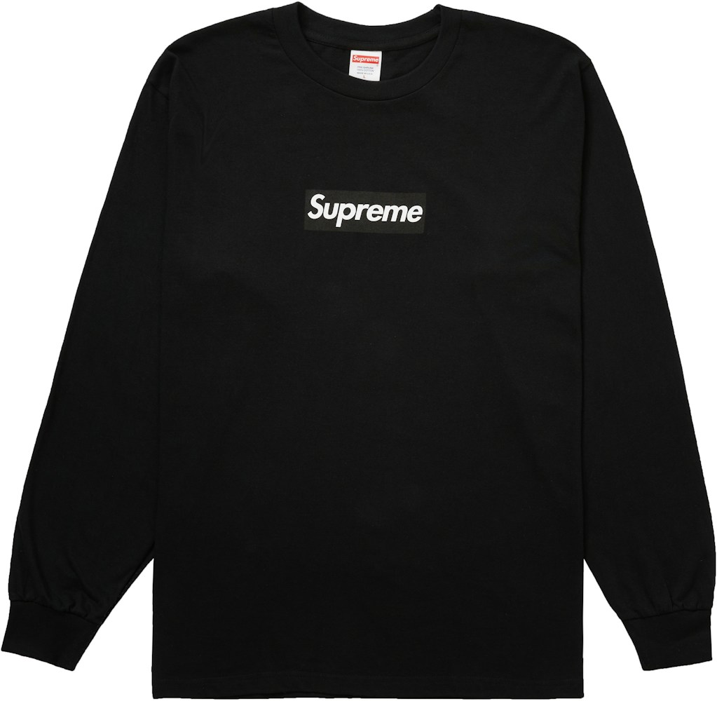 Supreme Box Logo L S Tee Black Fw