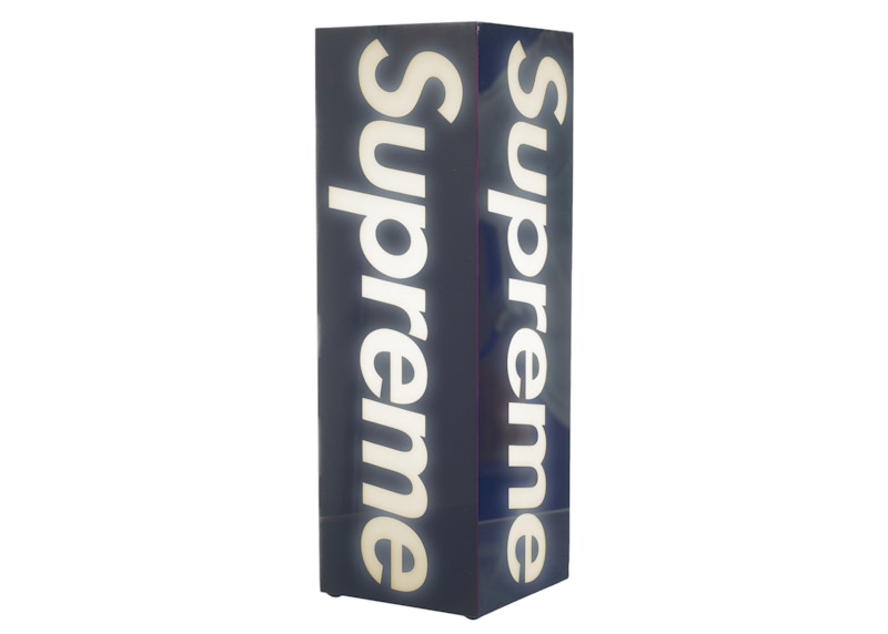 Supreme Box Logo Lamp "Blue"