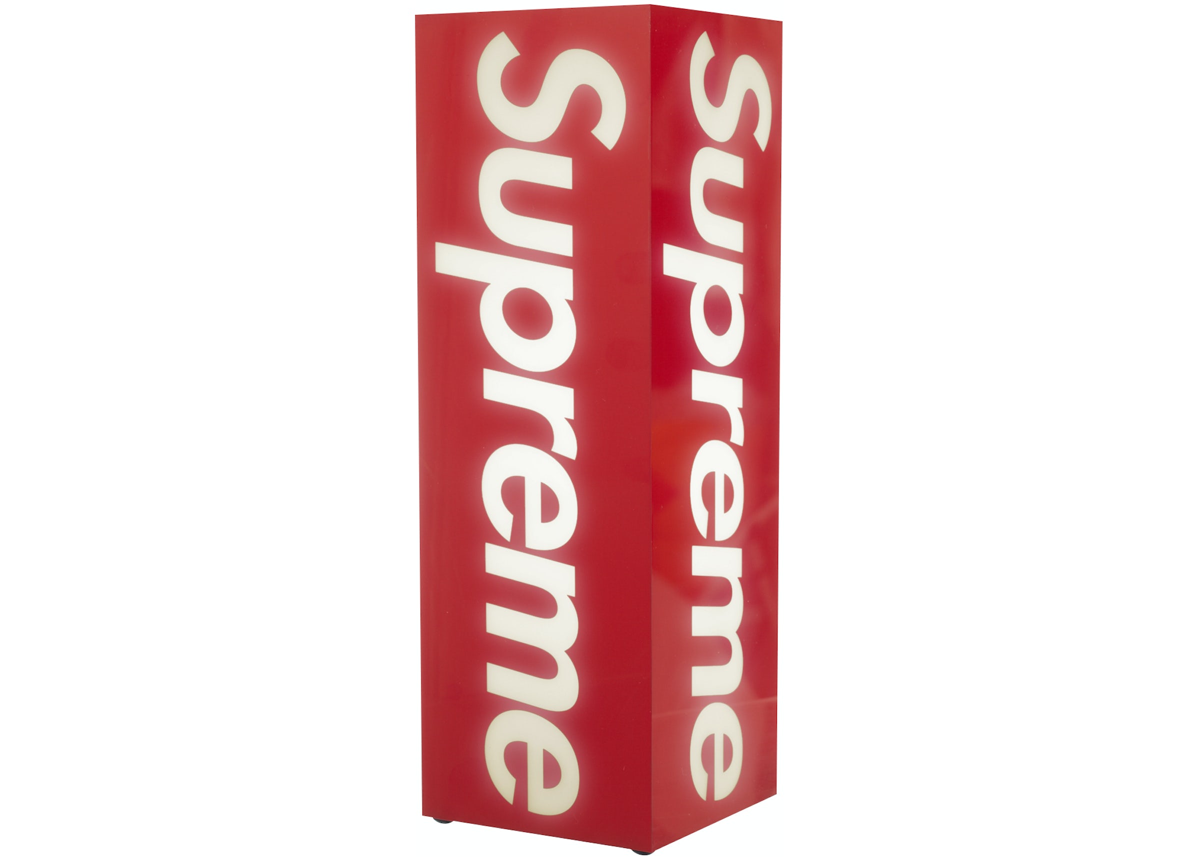 Supreme Box Logo Lamp Red