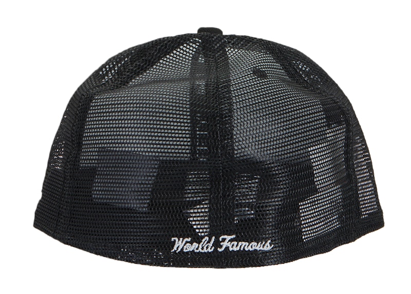 ボックスロゴSupreme Mesh Back New EraブラックBlack 7-3/8