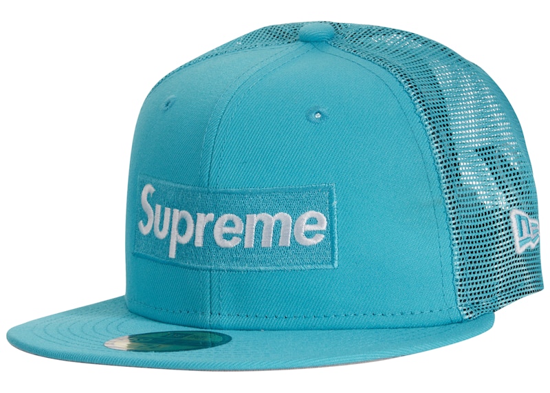 Supreme NEW ERA SS23 Box Logo Mesh Back Blue 7 1/8-