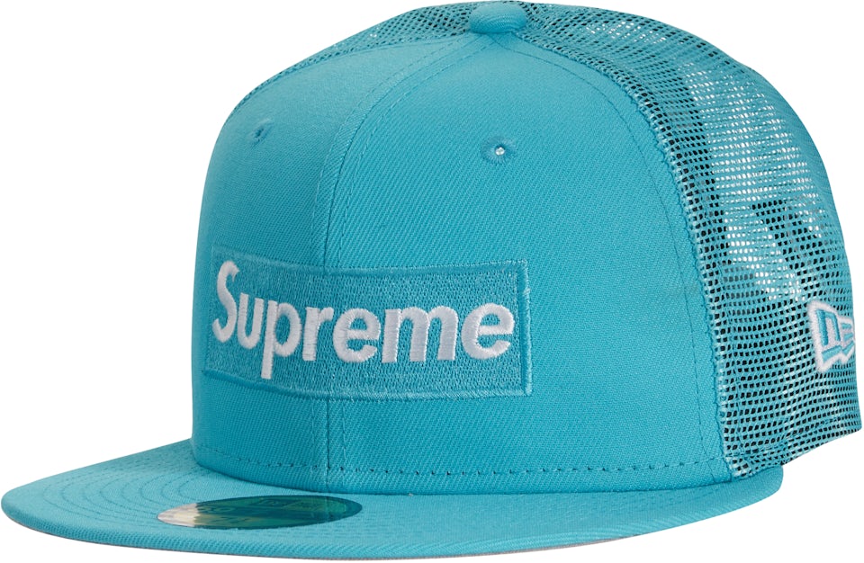 New Era SUPREME BOX LOGO Blue 9F Hat/ Cap