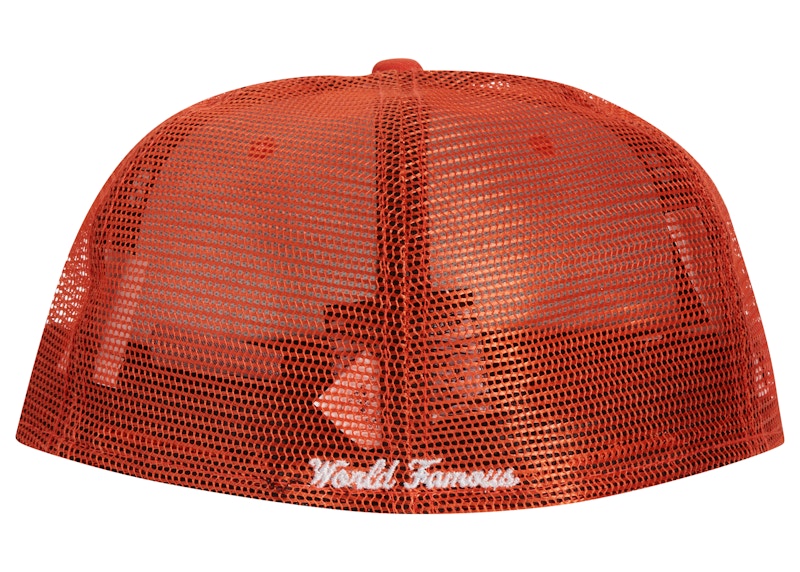 Supreme Box Logo Mesh Back New Era Hat (SS23) Orange - SS23 - US