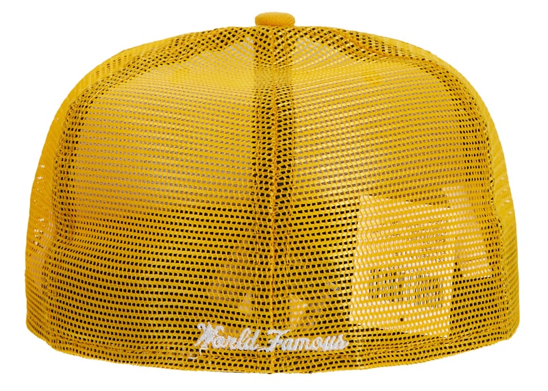 Supreme Box Logo Mesh Back New Era Yellow - SS22 - US