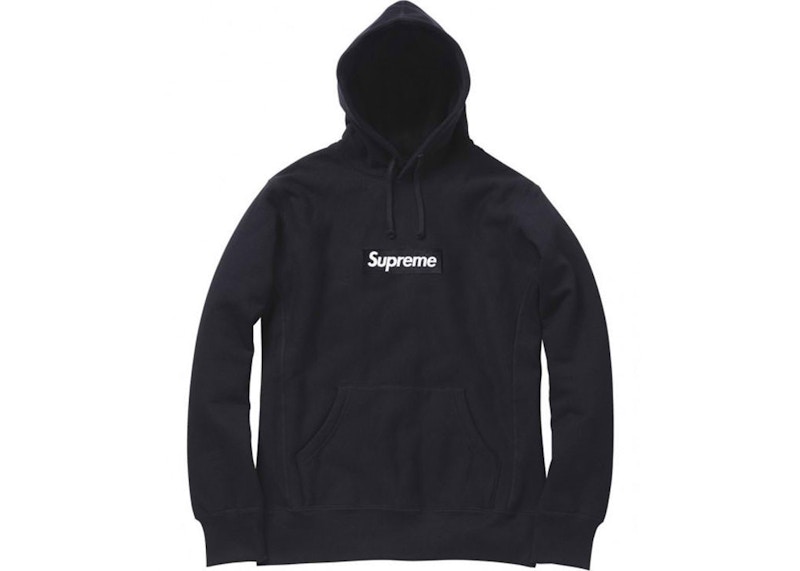 Supreme Box Logo Pullover Black - FW13 Men's - US