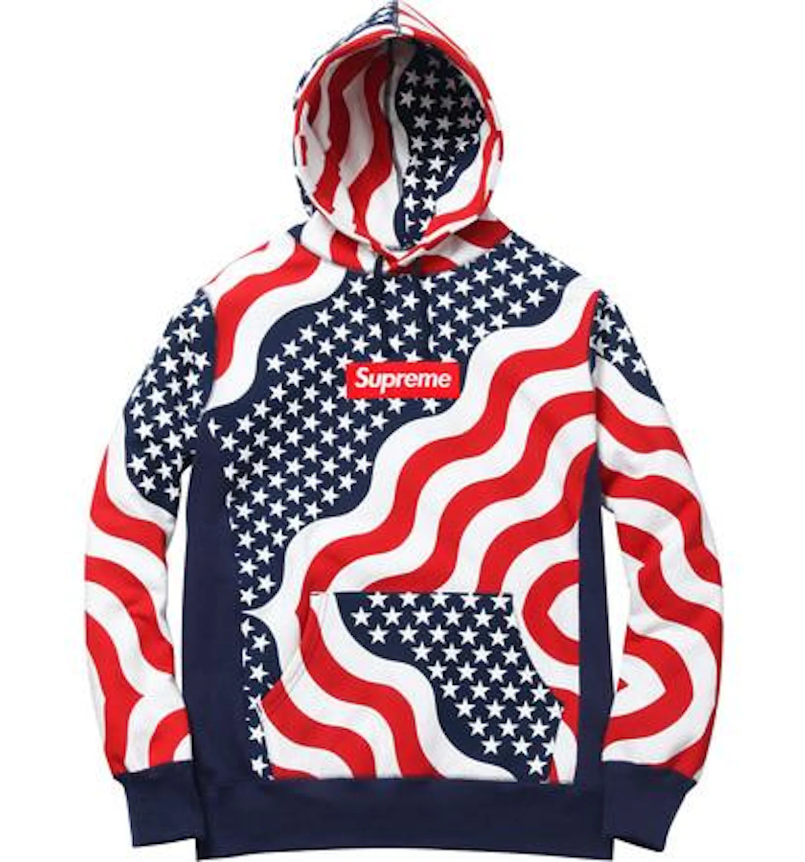 Supreme box logo top pullover red camo